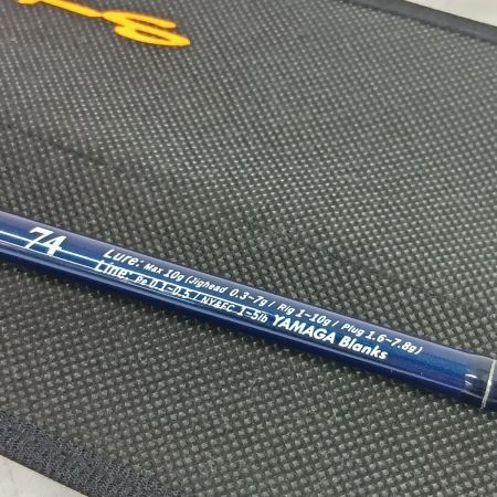 YAMAGA Blanks ヤマス ﾌﾞﾙｰｶﾚﾝﾄⅢ 74 釣り用品 ロッド ルアーロッド 程度B
