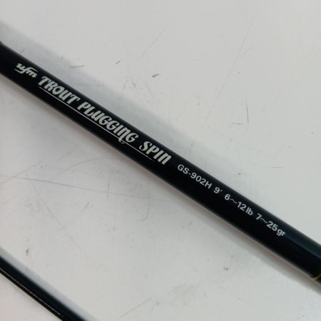 ufmウエダ GS-902H 釣り用品 ロッド トラウトロッド トラウトプラギングスピン 程度AB