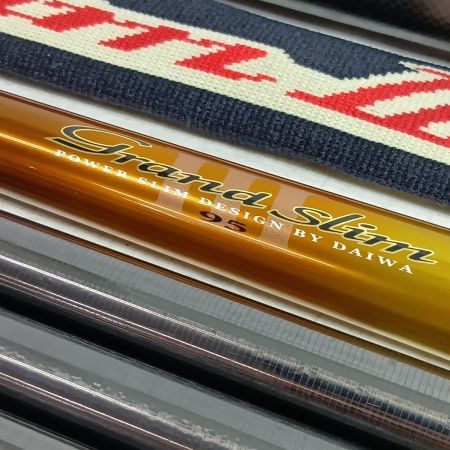 DAIWA ダイワ 06220412 釣り用品 ロッド 鮎竿 グランドスリムⅢ 95 使用感有 口欠けあり、2番縦に3mmほどの塗装剥げあり