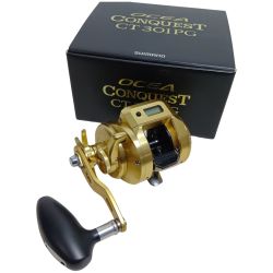SHIMANO シマノ 03823 釣り用品 リール ベイトリール 18オシアコンクエストCT 301PG キズ有 程度B Bランク