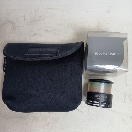 SHIMANO シマノ 03752 釣り用品 リール スピニングリール 17エクスセンス 4000MXG キズ有 程度B 替えスプール付 4000MXG