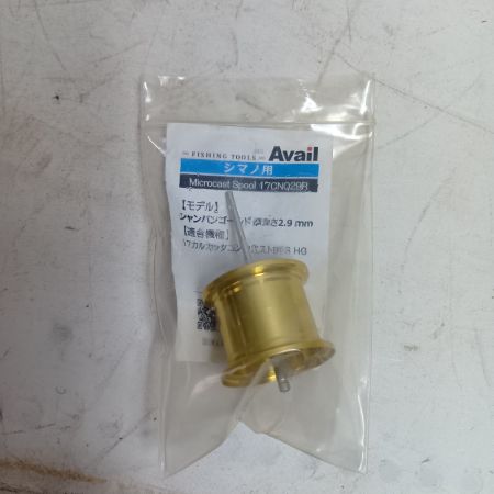SHIMANO シマノ 03676 釣り用品 リール ベイトリール 17カルカッタコンクエスト BFS HG Avail製カスタムスプール付