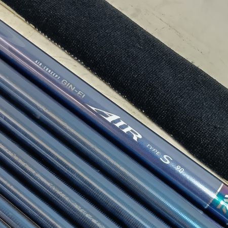 DAIWA ダイワ 06221242 釣り用品 ロッド 鮎竿 銀影エア タイプS 90 程度B 1か所口欠け有 替え穂付き