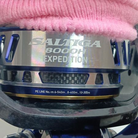 DAIWA ダイワ 059537 釣り用品 リール スピニングリール 14ソルティガ 8000H エクスペディション キズ有 程度B