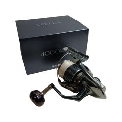 SHIMANO シマノ 043955 釣り用品 リール スピニングリール 22ステラ 4000MHG キズ有 程度AB 箱付 ハンドルノブはLIVREのEP37 Bランク