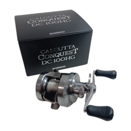 SHIMANO シマノ 04085 釣り用品 リール ベイトリール 20カルカッタコンクエストDC 100HG キズ有 程度B 箱付