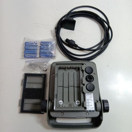 HONDEX PS-610C 釣り用品 釣り小物 魚群探知機 程度AB 説明書,振動子,万能パイプ