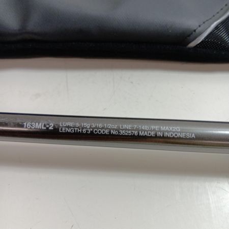 SHIMANO シマノ 352576 釣り用品 ロッド バスロッド 22バンタム 163ML-2 程度B