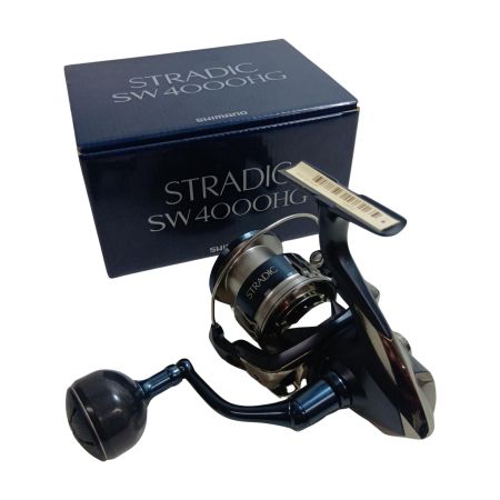 SHIMANO シマノ 04241 釣り用品 リール スピニングリール 20ストラディックSW4000HG キズ有 程度B ベール下りあり