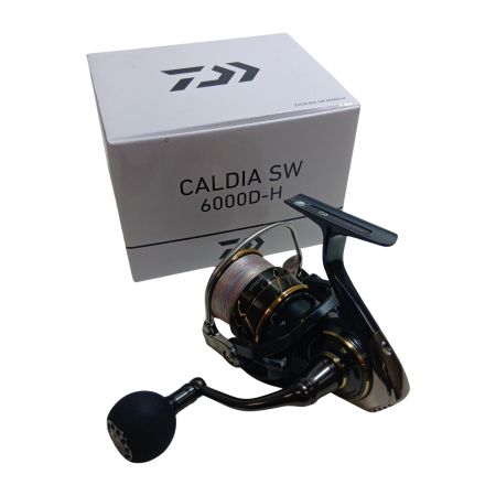 DAIWA ダイワ 165757 釣り用品 リール スピニングリール 22カルディアSW 6000D-H 程度B