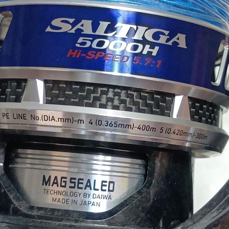 DAIWA ダイワ 059527 釣り用品 リール スピニングリール 10ソルティガ 5000H キズ・サビ有 程度B