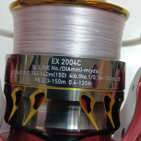 DAIWA ダイワ 00055647 釣り用品 リール スピニングリール 17月下美人 EX2004C 程度AB 箱付