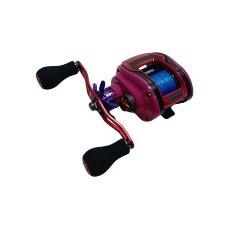 DAIWA ダイワ T3 1016SHL-TW SLPｶｽﾀﾑ 釣り用品 リール ベイトリール ピンク×レッド 美品 程度AB