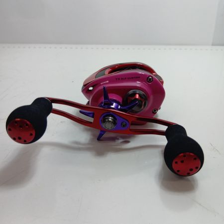 DAIWA ダイワ T3 1016SHL-TW SLPｶｽﾀﾑ 釣り用品 リール ベイトリール ピンク×レッド 美品 程度AB