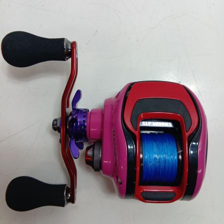 DAIWA ダイワ T3 1016SHL-TW SLPｶｽﾀﾑ 釣り用品 リール ベイトリール ピンク×レッド 美品 程度AB