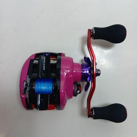 DAIWA ダイワ T3 1016SHL-TW SLPｶｽﾀﾑ 釣り用品 リール ベイトリール ピンク×レッド 美品 程度AB