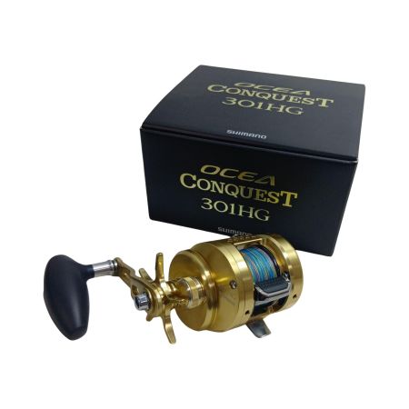 SHIMANO シマノ 03403 釣り用品 リール ベイトリール 15オシアコンクエスト 301HG 程度B 箱付
