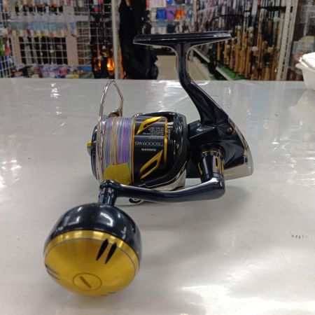 SHIMANO シマノ 04079 釣り用品 リール スピニングリール 20ステラSW 6000XG キズ有 程度C 箱付 ゴロツキあり