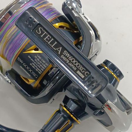 SHIMANO シマノ 04079 釣り用品 リール スピニングリール 20ステラSW 6000XG キズ有 程度C 箱付 ゴロツキあり
