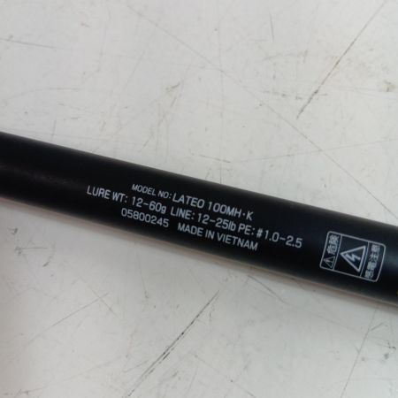 DAIWA ダイワ 05800245 釣り用品 ロッド シーバスロッド 24ラテオ 100MH・K キズ・サビ有 程度B 竿袋有