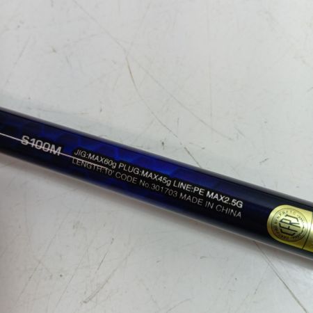 SHIMANO シマノ 301703 釣り用品 ロッド ショアジギングロッド 21コルトスナイパーBB S100M 程度B 袋付