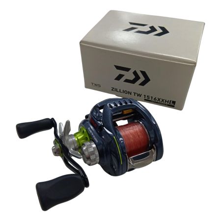 DAIWA ダイワ 00613457 釣り用品 リール ベイトリール ジリオン TW1516XXHL 程度AB 箱付