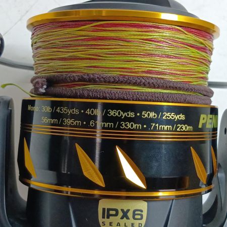 penn ペン 釣り用品 リール スピニングリール スラマー4 10500 程度A 箱/替えハンドルキャップ