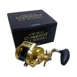 SHIMANO シマノ 03820 釣り用品 リール ベイトリール 18オシアコンクエスト CT300HG キズ有 程度B Bランク