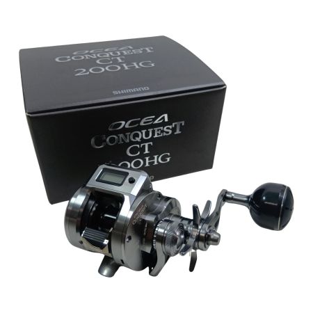 SHIMANO シマノ 047700 釣り用品 リール ベイトリール 25オシアコンクエスト CT 200HG キズ有 程度B
