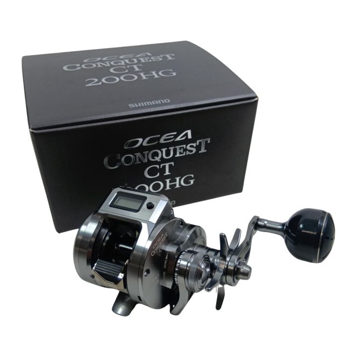 SHIMANO シマノ 047700 釣り用品 リール ベイトリール 25オシアコンクエスト CT 200HG キズ有 程度B SHIMANO シマノ 047700 釣り用品 リール ベイトリール 25オシアコン