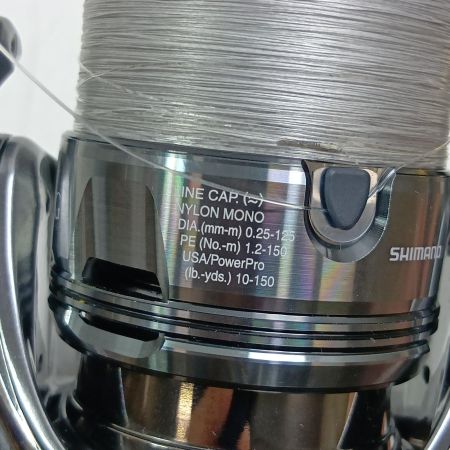 SHIMANO シマノ 046819 釣り用品 リール スピニングリール 24ツインパワー C3000MHG 程度AB 箱付 ハンドルノブはゴメクサスに換装