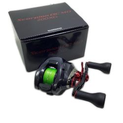 SHIMANO シマノ 049148 釣り用品 リール ベイトリール 26スコーピオンDCMD 200XG 程度AB 純正ハンドルあり Bランク