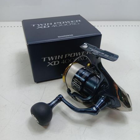SHIMANO シマノ 03747 釣り用品 リール スピニングリール 17ツインパワーXD 4000XG キズ有 程度B 箱付