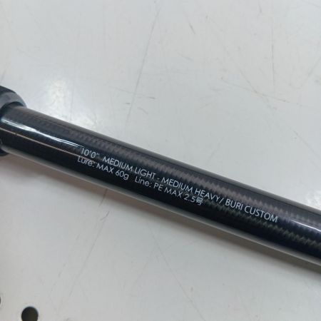JACKALL ジャッカル BRS-S100MLMH 釣り用品 ロッド ジギングロッド BURI CUSTOM 程度B