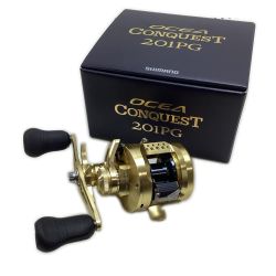 SHIMANO シマノ 046277 釣り用品 リール 両軸リール 23オシアコンクエスト 201PG 程度AB Bランク