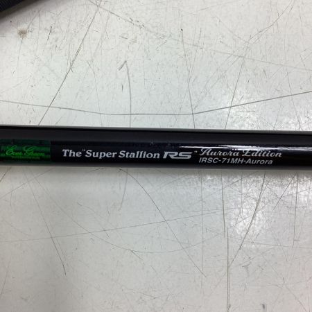 EVER GREEN エバーグリーン IRSC-71MH-Aurora 釣り用品 ロッド バスロッド スーパースタリオンRS オーロラ エディション 程度B