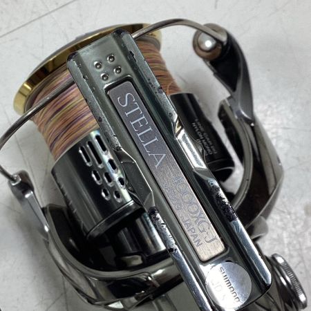 SHIMANO シマノ 03809 釣り用品 リール スピニングリール 18ステラ4000XG キズ有 程度BC 箱,純正ハンドルノブ ゴロツキあり