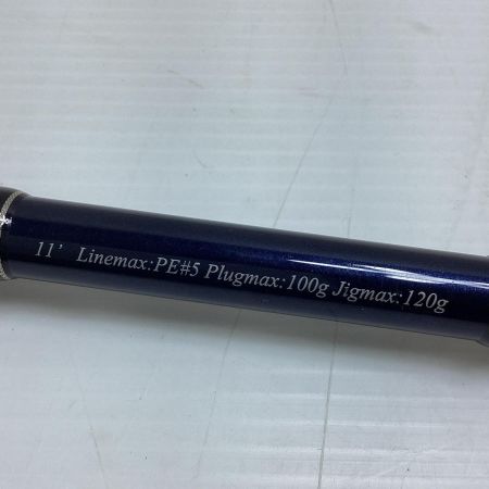 AIMS エイムス BAU-110H 釣り用品 ロッド ショアジギングロッド キズ有 ジャンク品(D) 3番ガイド破損してます。