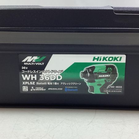 HiKOKI ハイコーキ インパクトドライバ WH36DDXPLSZ グリーン