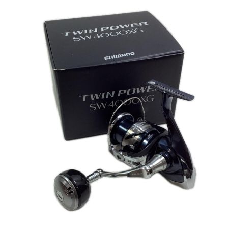 SHIMANO シマノ 04221 釣り用品 リール スピニングリール 21ツインパワー SW4000XG 程度A 箱付