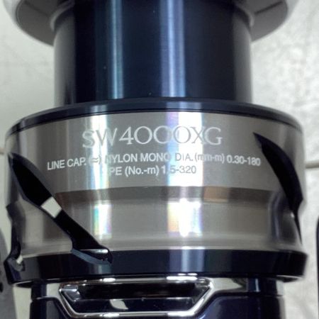 SHIMANO シマノ 04221 釣り用品 リール スピニングリール 21ツインパワー SW4000XG 程度A 箱付
