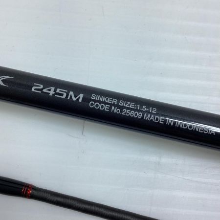 SHIMANO シマノ 25609 釣り用品 ロッド 船竿 炎月一つテンヤマダイエクスチューン245M キズ有 程度B