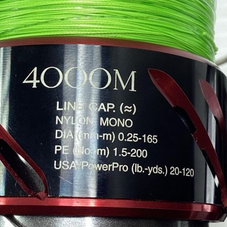 SHIMANO シマノ 03495 釣り用品 リール スピニングリール 16 ストラディック CI4+ 4000XGM キズ有 程度B スプールエッジ傷2か所有