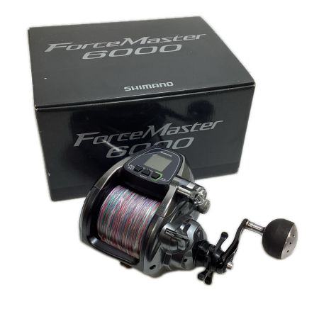 SHIMANO シマノ 03303 釣り用品 リール 電動リール 14フォースマスター 6000 程度C 電源コード 巻上距離14.4ｋｍ、使用時間57.5時間