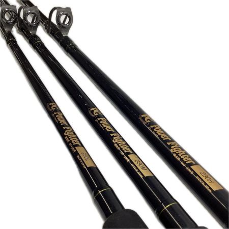 Miya Epoch 釣り用品 釣り小物 船竿穂先3本セット パワーファイター230M・230L・230H 程度B