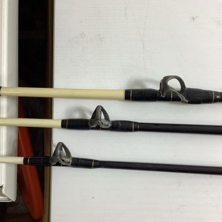 Miya Epoch 釣り用品 釣り小物 船竿穂先3本セット パワーファイター230M・230L・230H 程度B