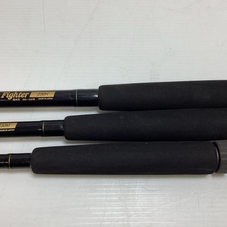 Miya Epoch 釣り用品 釣り小物 船竿穂先3本セット パワーファイター230M・230L・230H 程度B