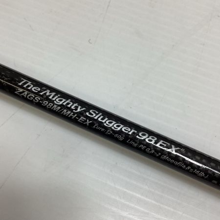 EVER GREEN エバーグリーン 釣り用品 ロッド シーバスロッド ゼファーアバンギャルド ZAGS-98M/MH-EX 程度A 竿袋 グリップ汚れ小有