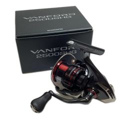 SHIMANO シマノ 04205 釣り用品 リール スピニングリール 20ヴァンフォード 2500SHG キズ有 程度AB 箱付 Bランク
