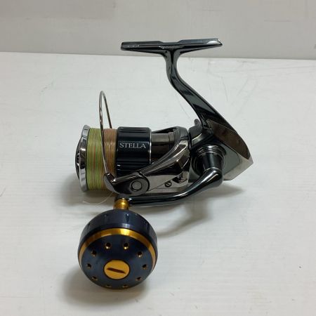 SHIMANO シマノ 043917 釣り用品 リール スピニングリール 22ステラ C3000MHG 程度B ハンドルノブ夢屋/リールスタンド付